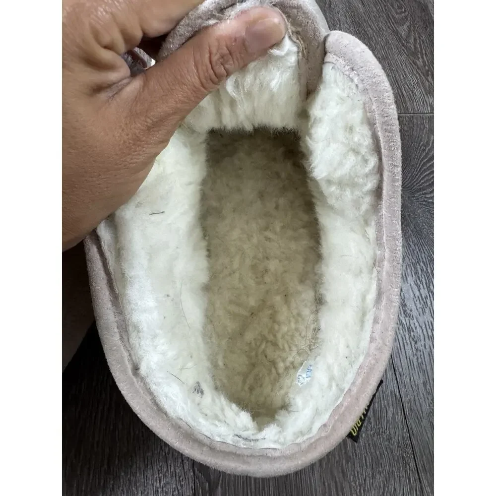 Old Friend Step In Sheepskin Tan Slippers Booties / Men’s Size 10 5E